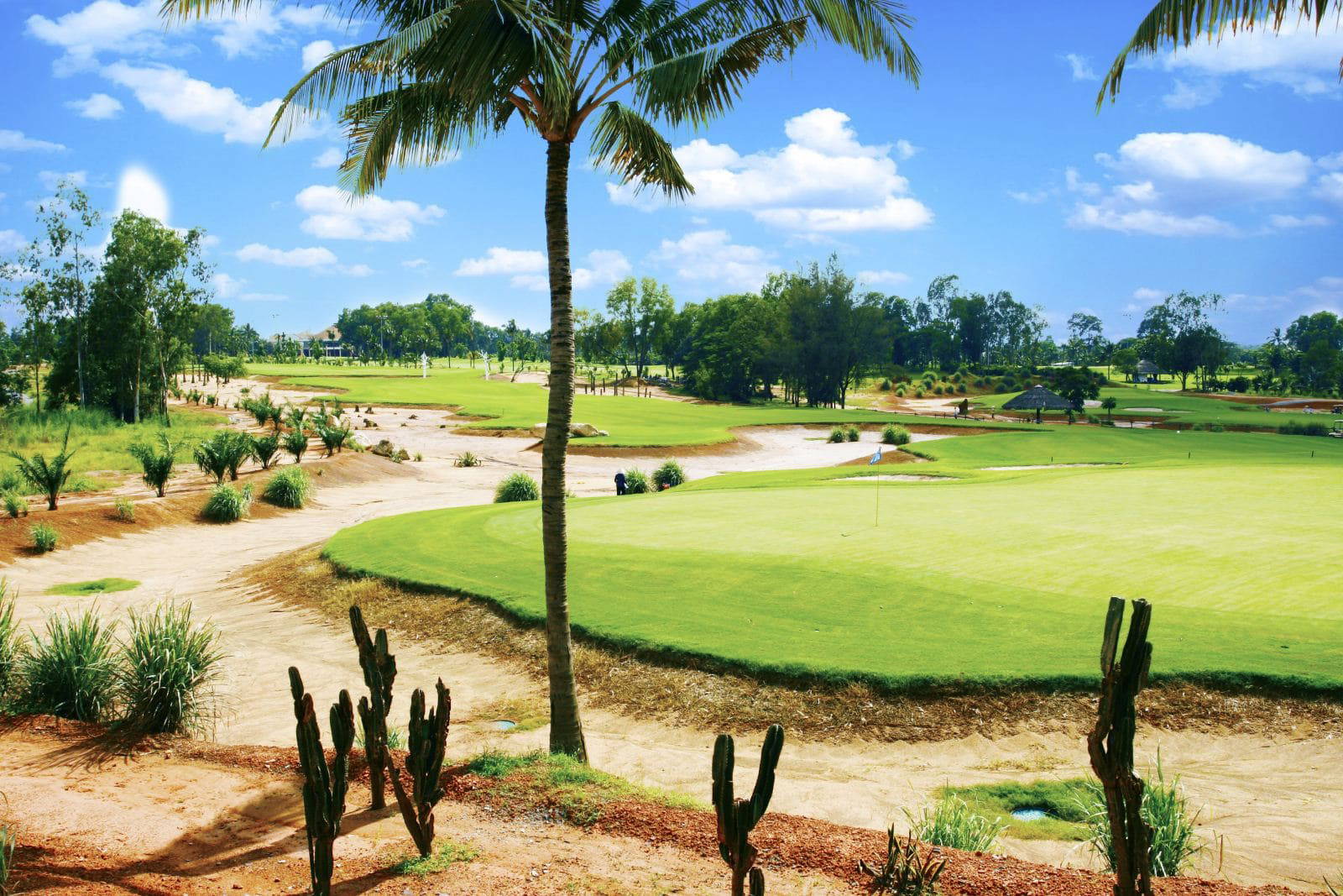 Green, Fairway, Bunker, Song Be Golf Resort, Ho Chi Minh, Vietnam