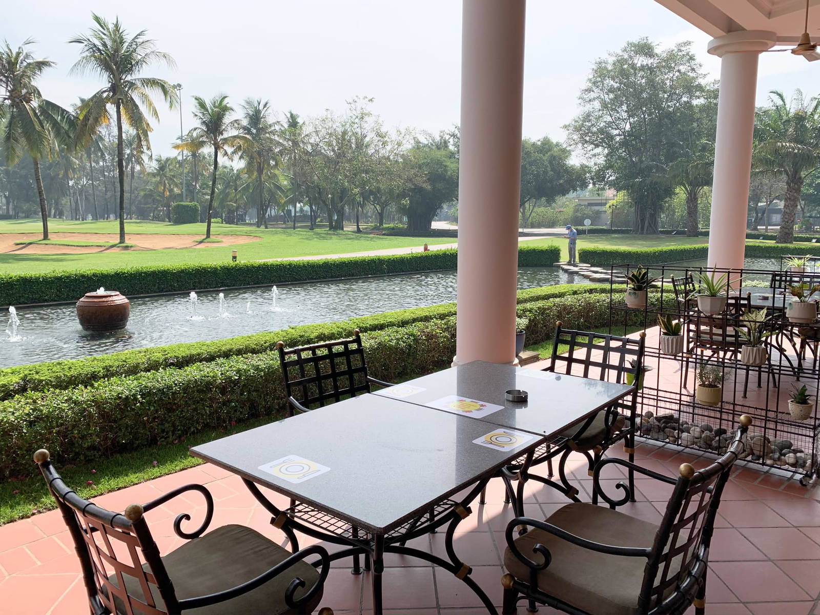 Terrace, Song Be Golf Resort, Ho Chi Minh, Vietnam