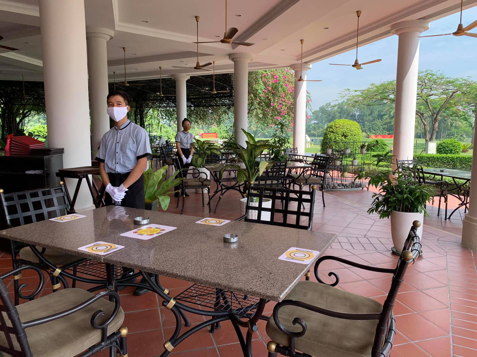 Terrace, Song Be Golf Resort, Ho Chi Minh, Vietnam