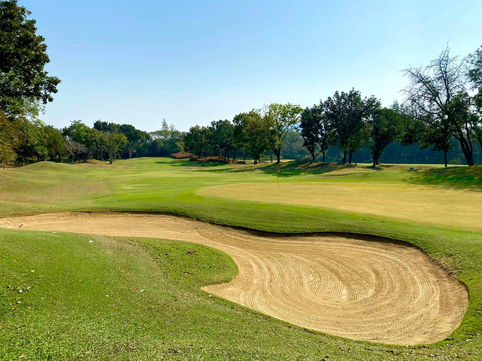 Green, Bunker, Springfield Royal Country Club, Hua Hin, Thailand