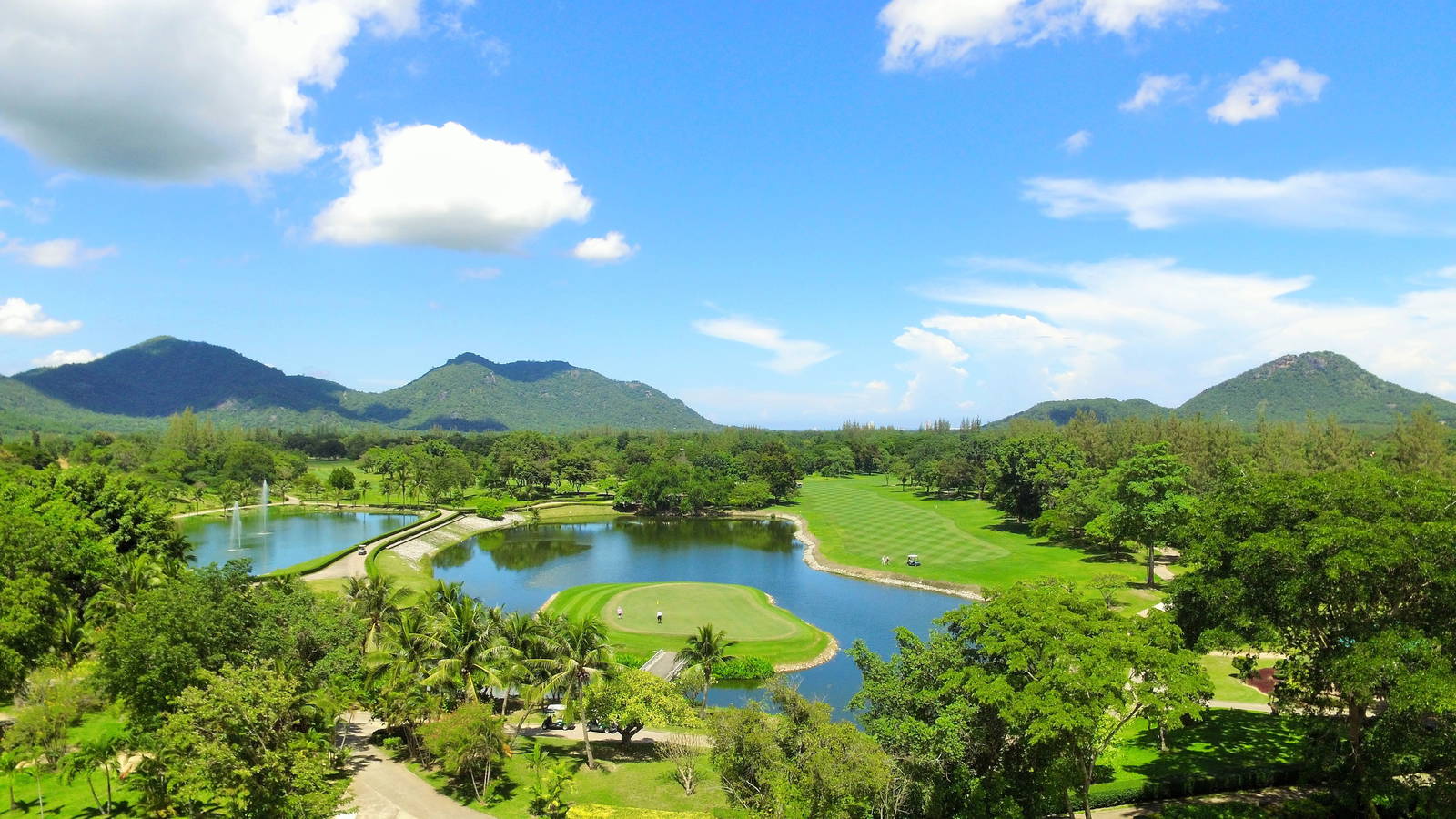 Island Green, Springfield Royal Country Club, Hua Hin, Thailand