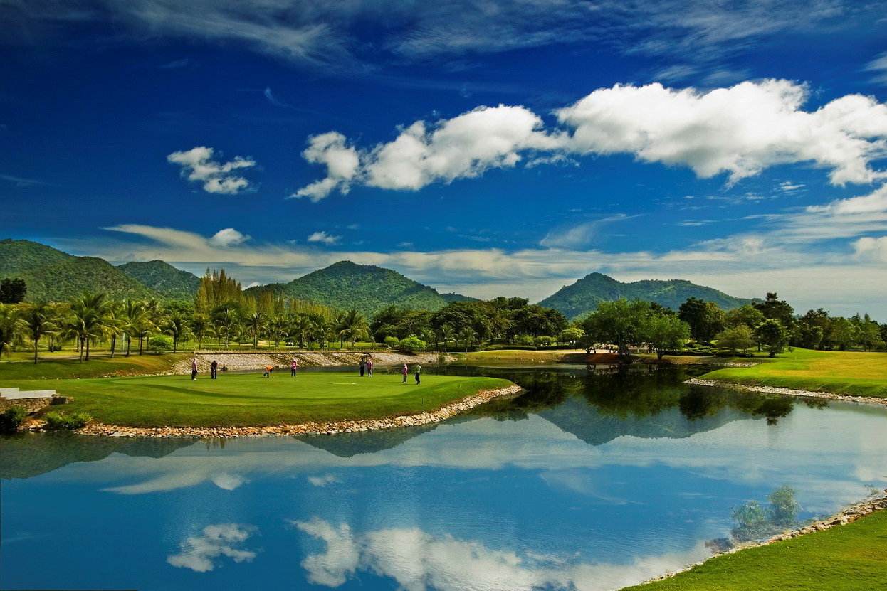 Island Green, Springfield Royal Country Club, Hua Hin, Thailand