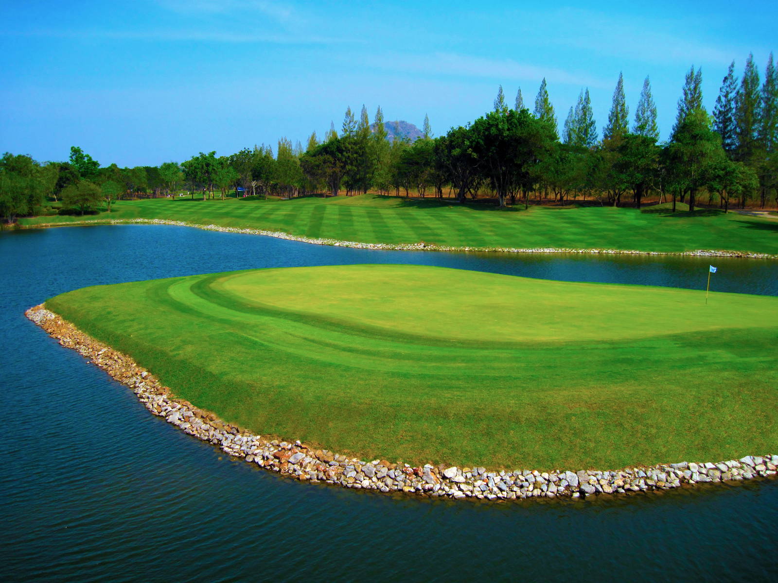 Island Green, Springfield Royal Country Club, Hua Hin, Thailand