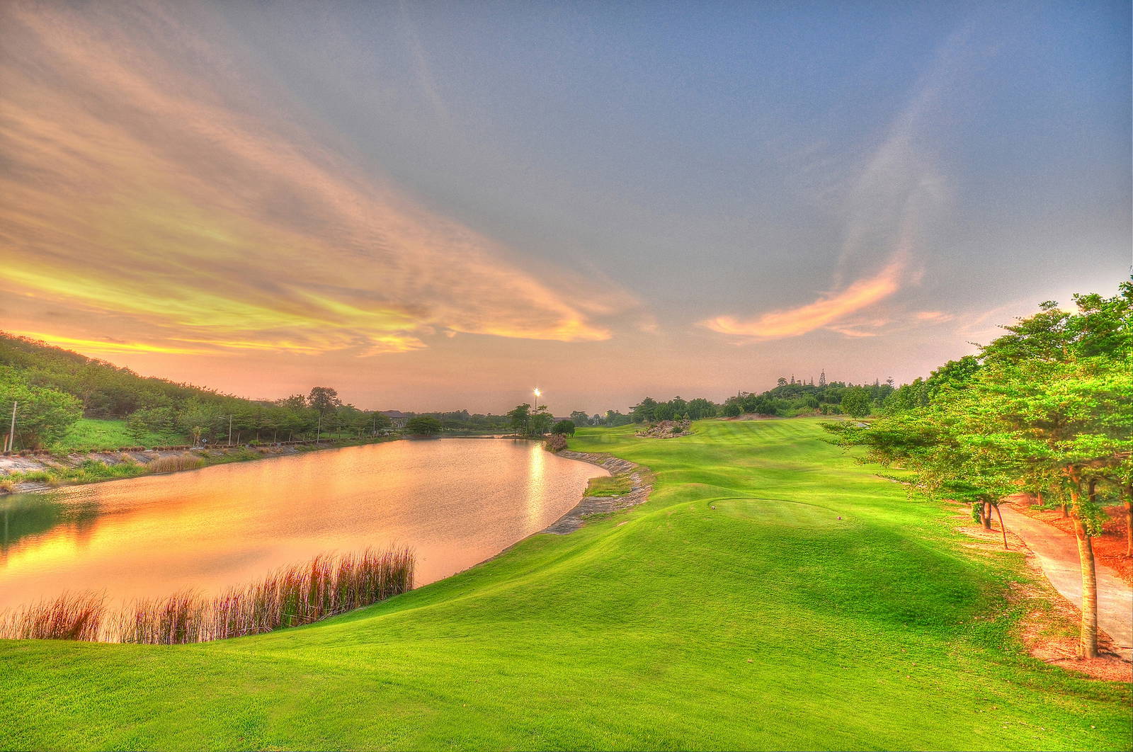 Tee Box, St Andrews 2000 Golf Club, Pattaya, Thailand