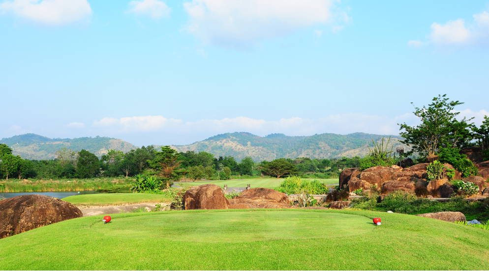 Tee Box, St Andrews 2000 Golf Club, Pattaya, Thailand
