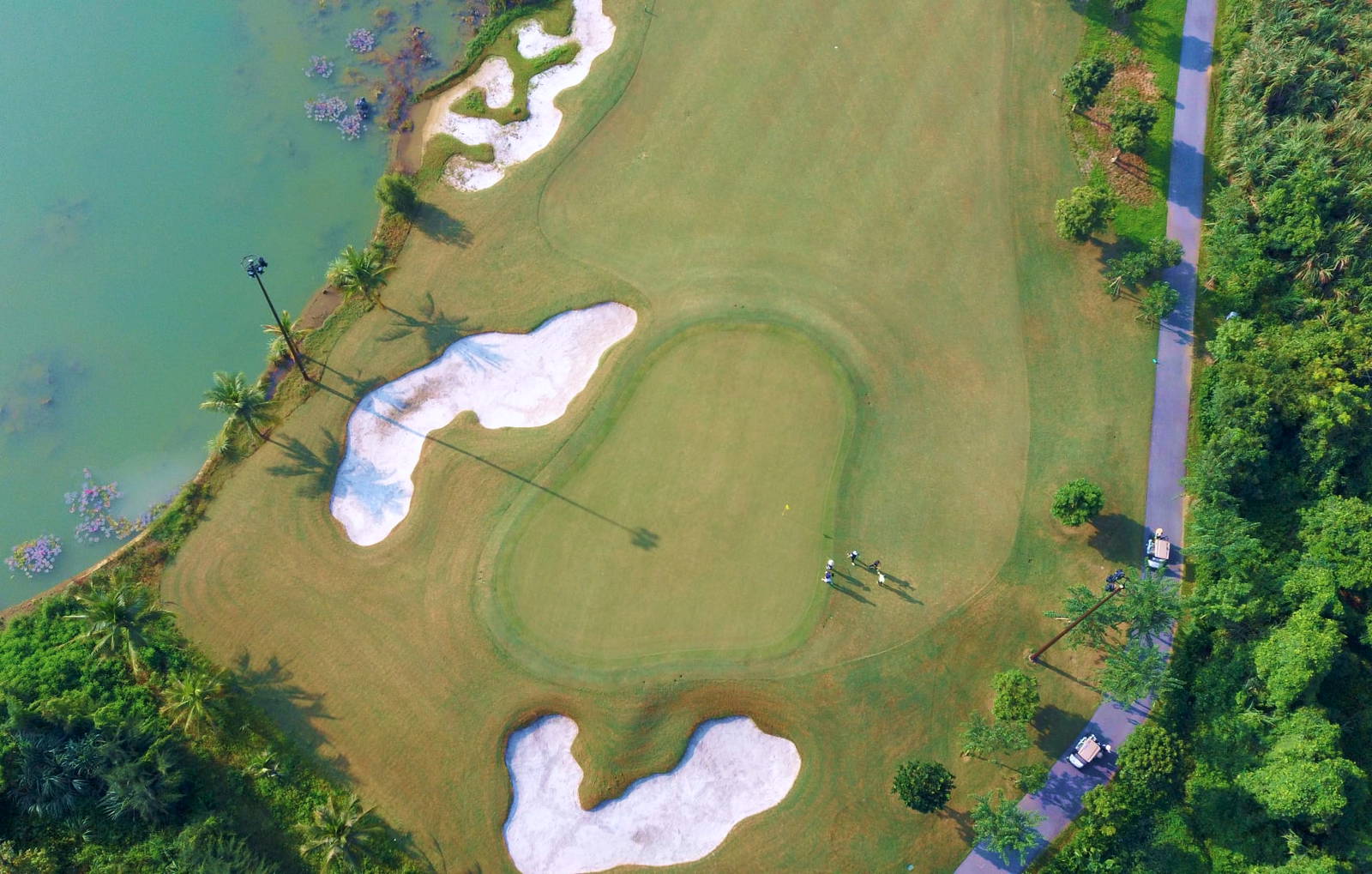 Green, Aerial View, Stone Valley Golf & Resort, Hanoi, Vietnam