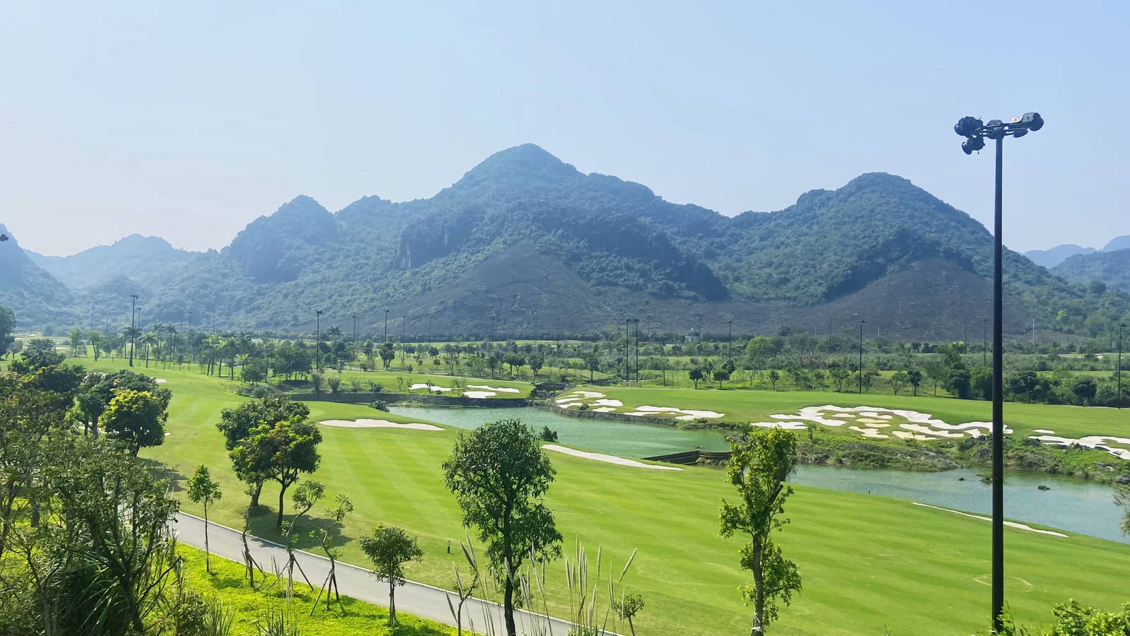 Fairway, Water Hazard, Stone Valley Golf & Resort, Hanoi, Vietnam