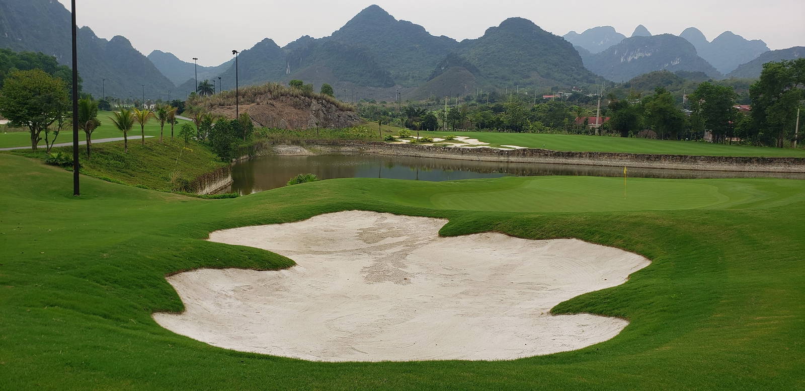 Greenside Bunker, Stone Valley Golf & Resort, Hanoi, Vietnam