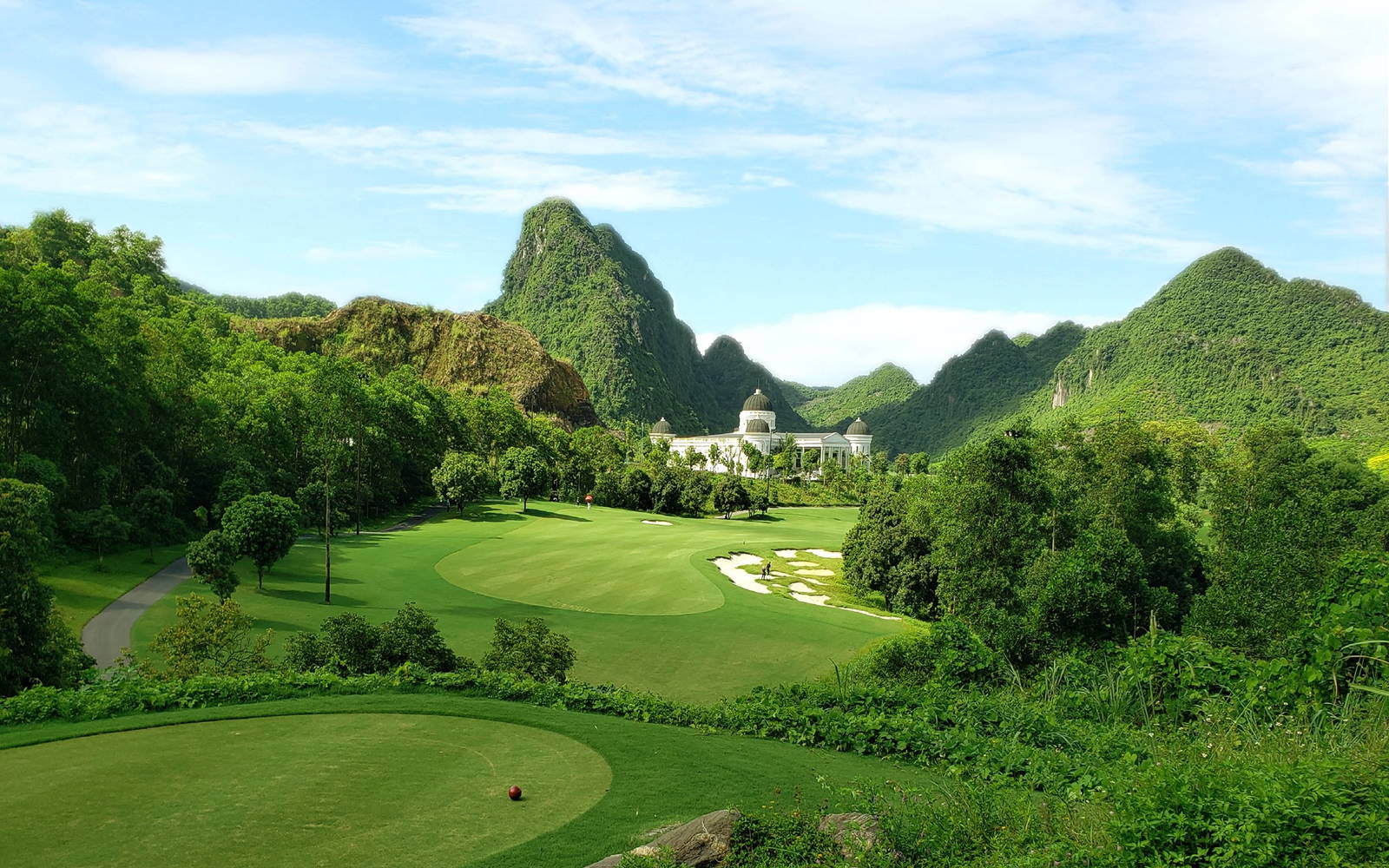 Tee Box, Clubhouse, Stone Valley Golf & Resort, Hanoi, Vietnam