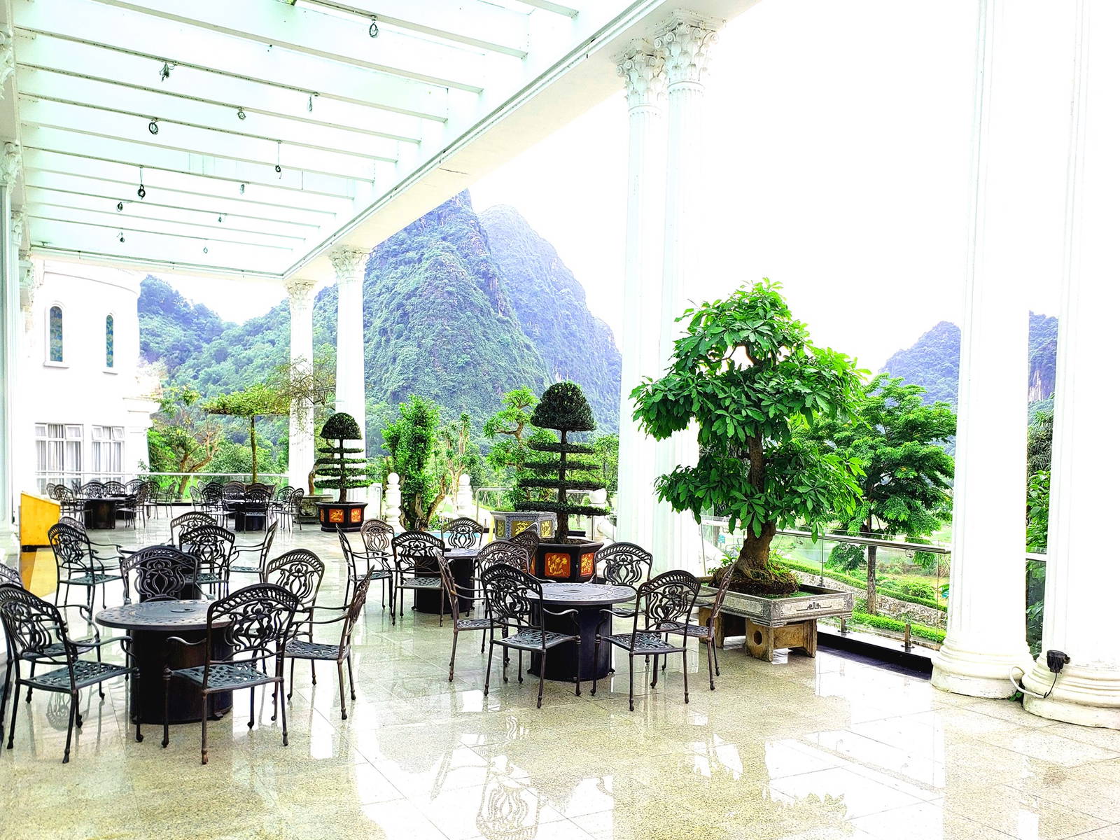 Terrace, Stone Valley Golf & Resort, Hanoi, Vietnam