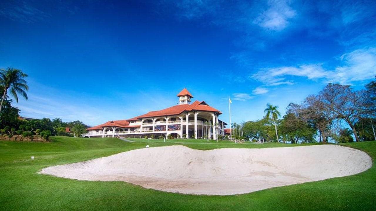 Clubhouse, Bunker, Sultan Abdul Aziz Shah Golf & Country Club, Kuala Lumpur, Malaysia