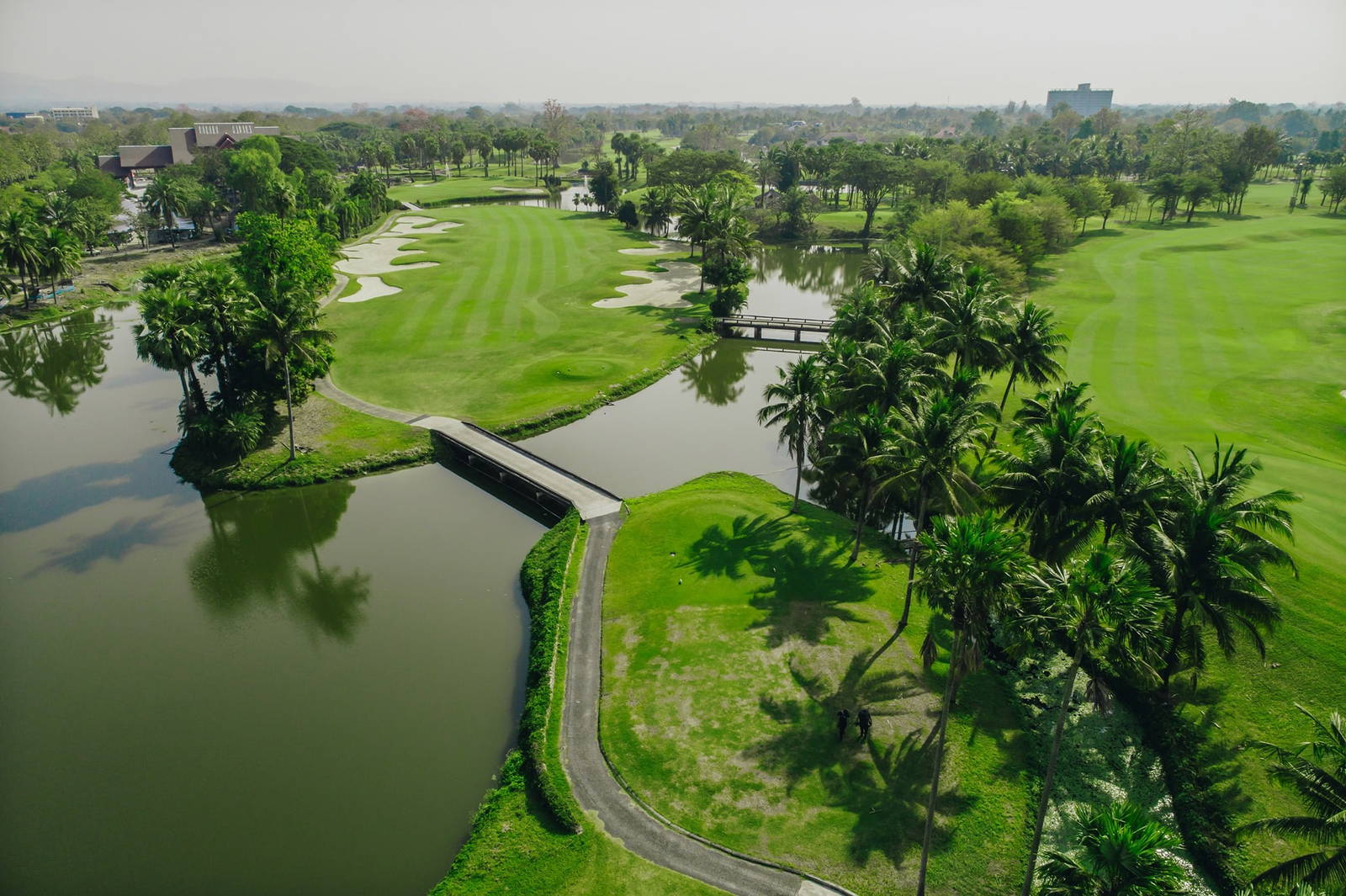 Aerial View, Summit Green Valley Chiang Mai Country Club, Chiang Mai, Thailand