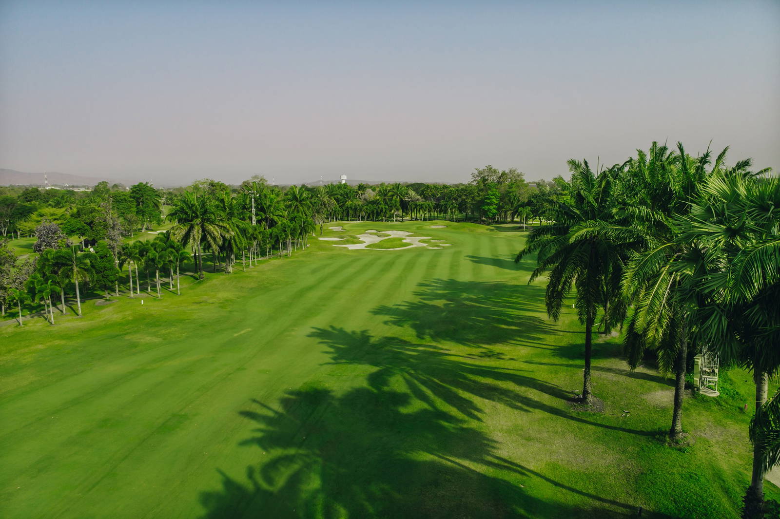 Fairway, Aerial View, Summit Green Valley Chiang Mai Country Club, Chiang Mai, Thailand