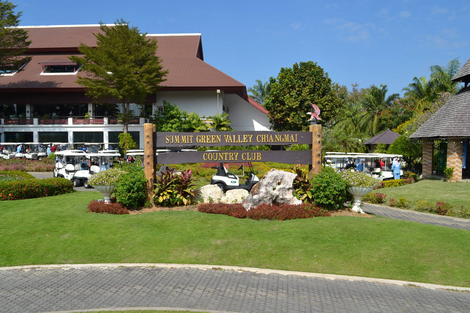 Clubhouse, Summit Green Valley Chiang Mai Country Club, Chiang Mai, Thailand