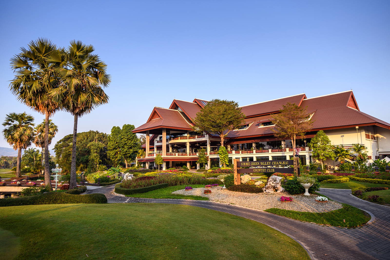 Clubhouse, Summit Green Valley Chiang Mai Country Club, Chiang Mai, Thailand
