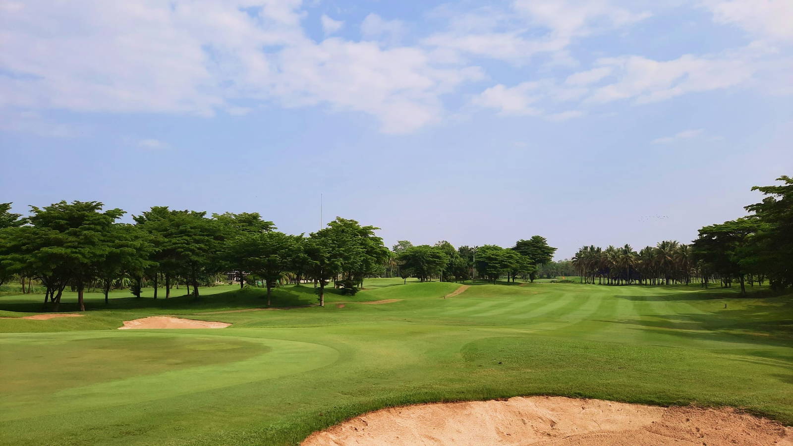 Fairway, Bunker, Summit Green Valley Chiang Mai Country Club, Chiang Mai, Thailand