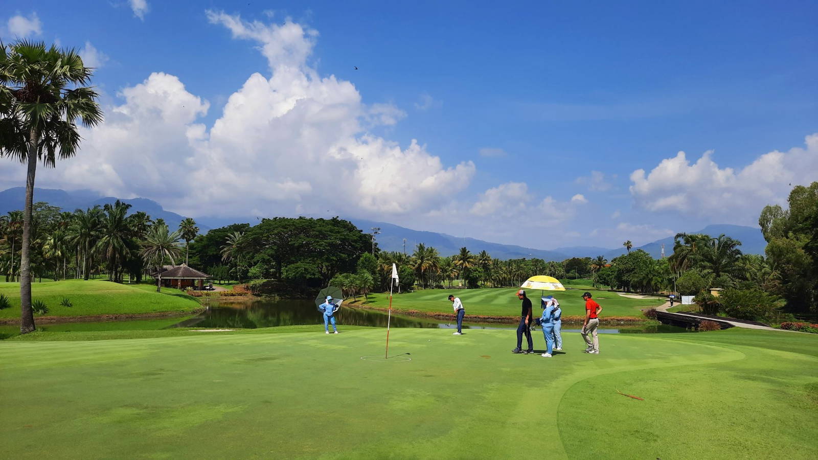 Green, Summit Green Valley Chiang Mai Country Club, Chiang Mai, Thailand