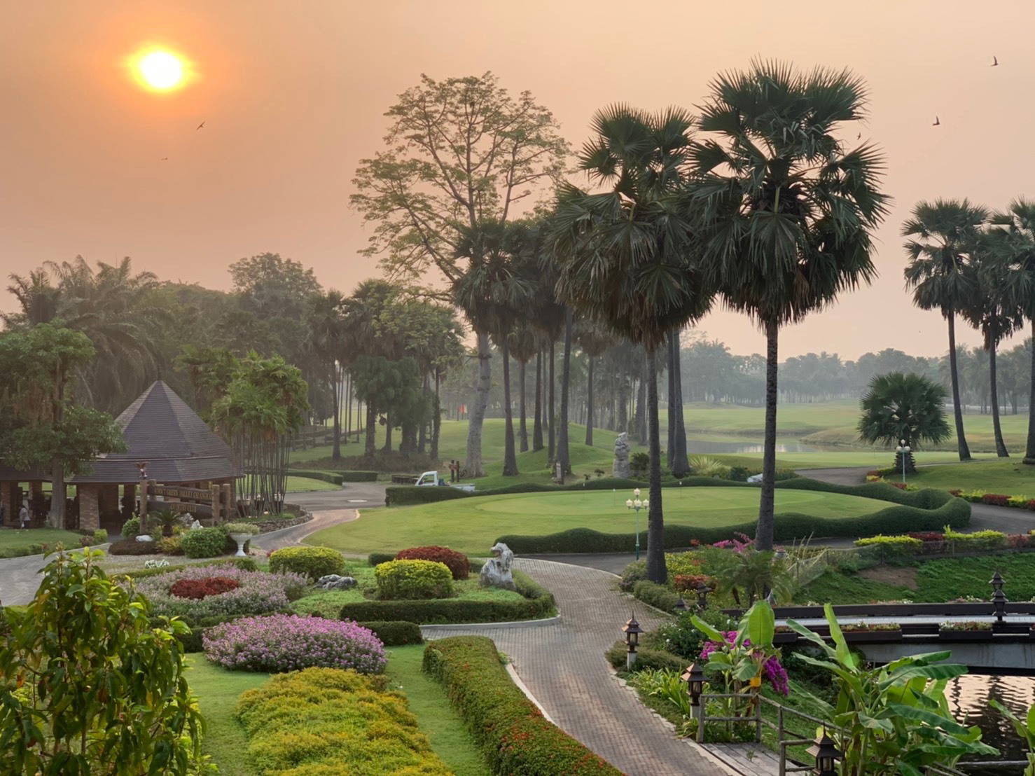 Practice Green, Summit Green Valley Chiang Mai Country Club, Chiang Mai, Thailand