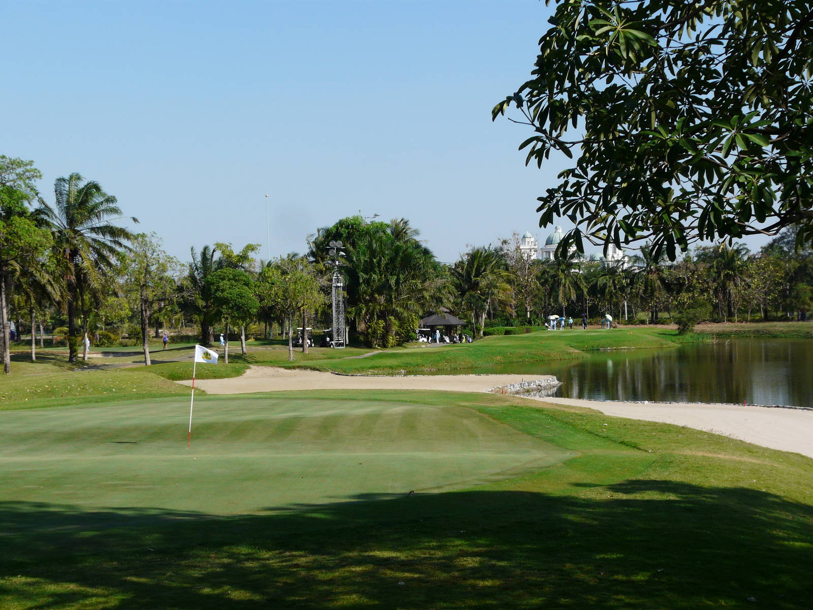 Green, Bunker, Summit Windmill Golf Club, Bangkok, Thailand