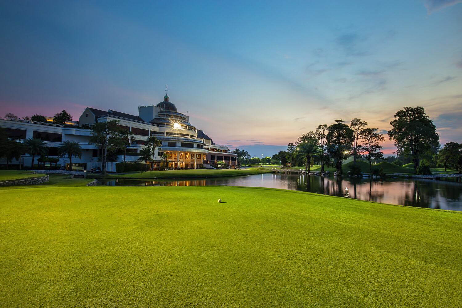 Tee Box, Summit Windmill Golf Club, Bangkok, Thailand