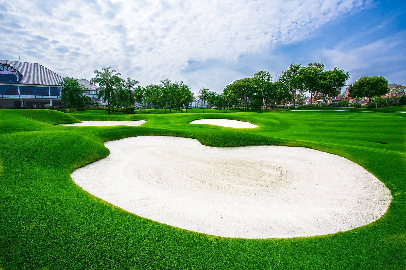 Bunker, Sungai Long Golf Country Club, Kuala Lumpur, Malaysia