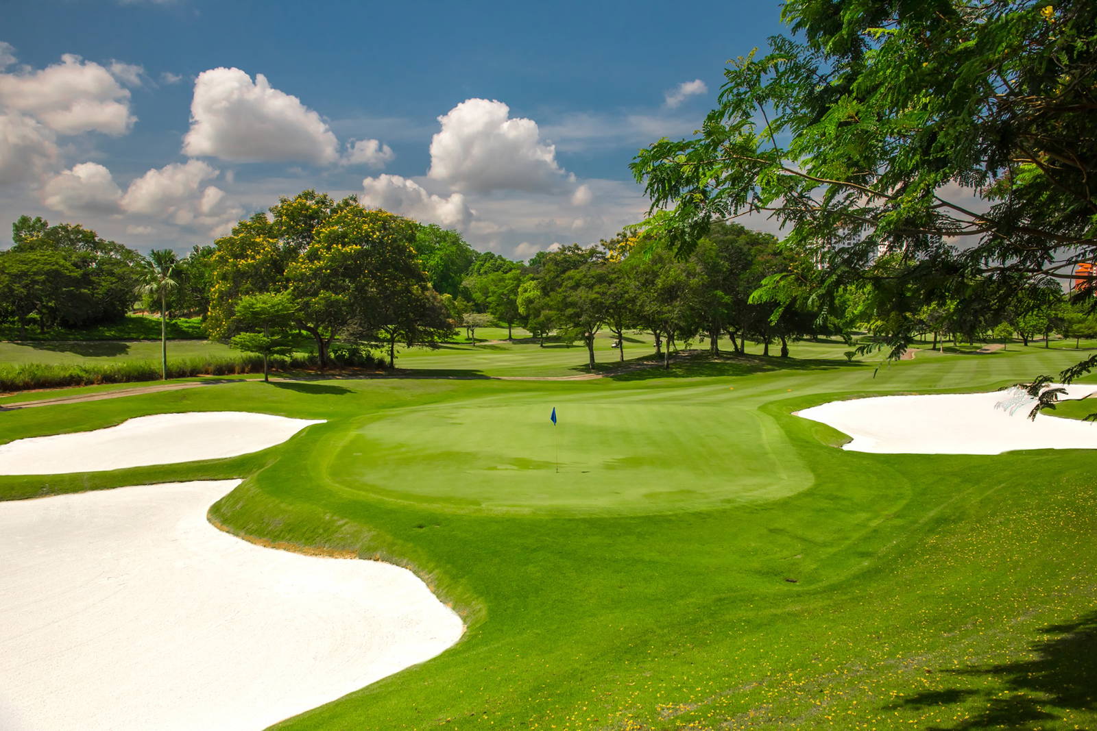 Green, Bunker, Sungai Long Golf Country Club, Kuala Lumpur, Malaysia