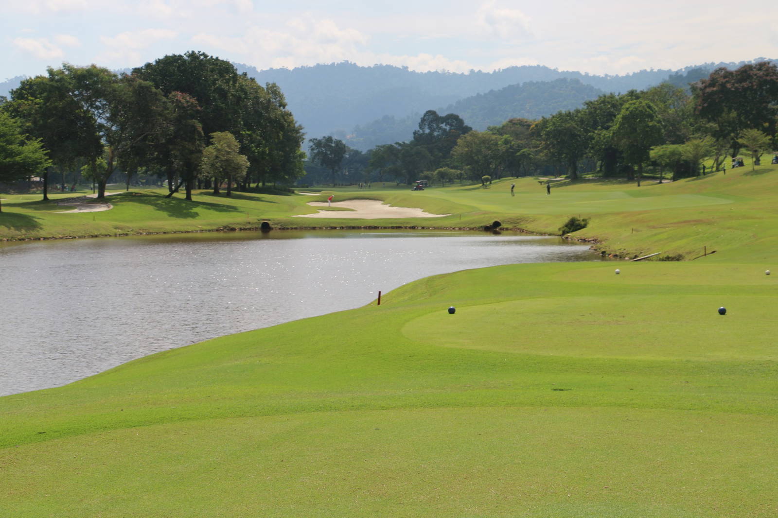 Tee Box, Sungai Long Golf Country Club, Kuala Lumpur, Malaysia