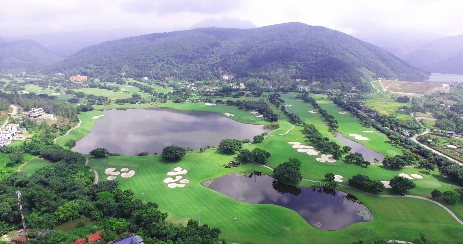 Aerial View, Tam Dao Golf Resort, Hanoi, Vietnam