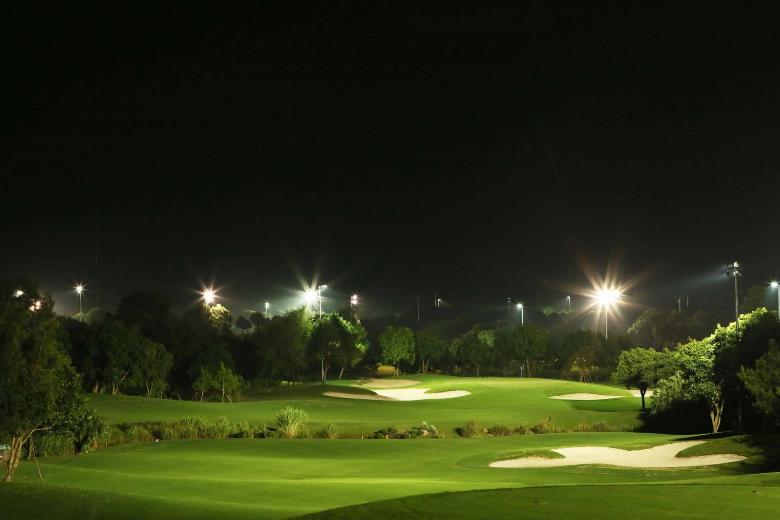 Approach, Tam Dao Golf Resort, Hanoi, Vietnam