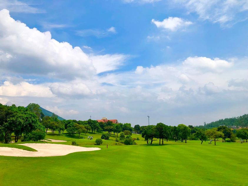 Fairway, Bunker, Tam Dao Golf Resort, Hanoi, Vietnam