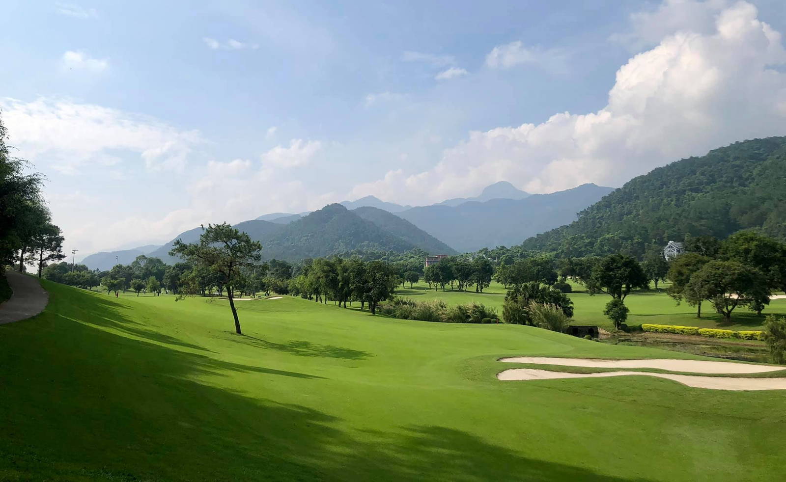Fairway, Bunker, Tam Dao Golf Resort, Hanoi, Vietnam