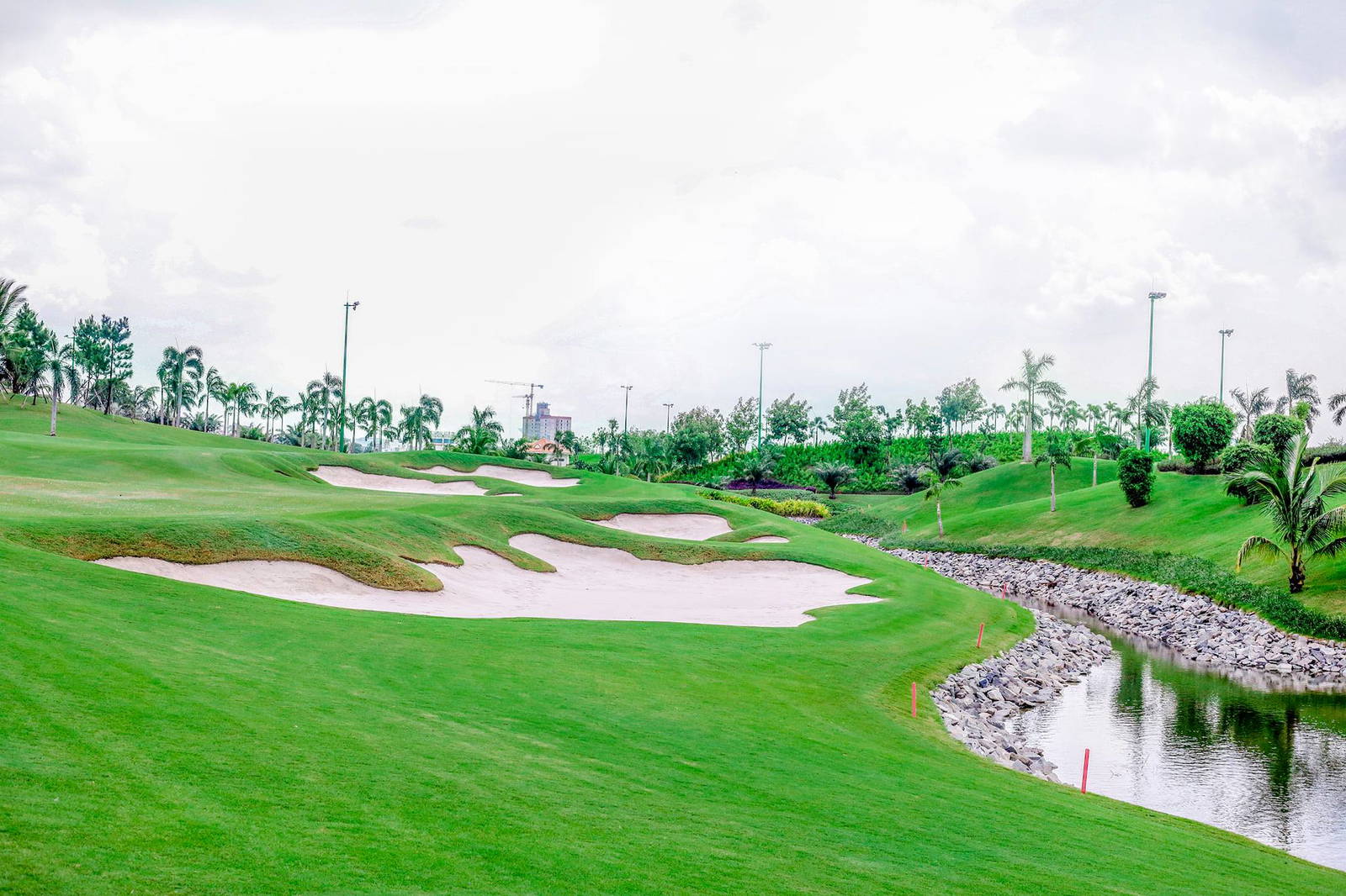 Fairway Bunker, Tan Son Nhat Golf Course, Ho Chi Minh, Vietnam