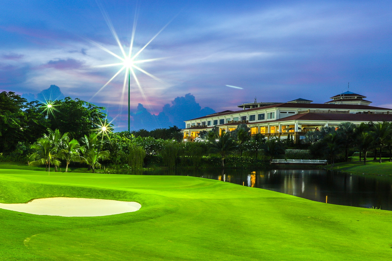 Green, Bunker, Clubhouse, Tan Son Nhat Golf Course, Ho Chi Minh, Vietnam