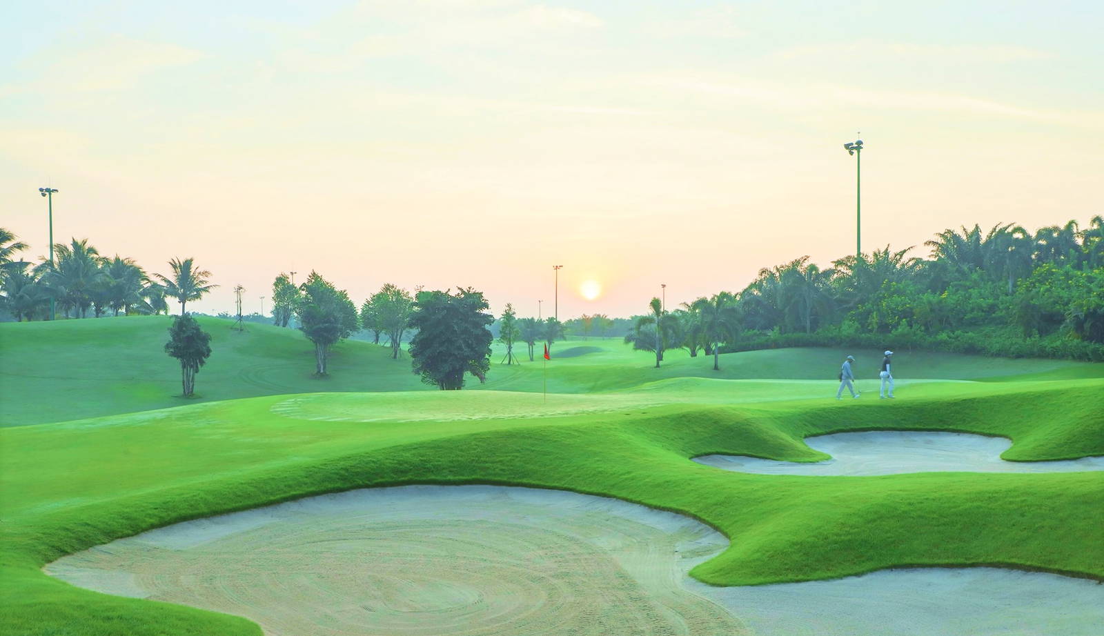 Green, Bunker, Tan Son Nhat Golf Course, Ho Chi Minh, Vietnam