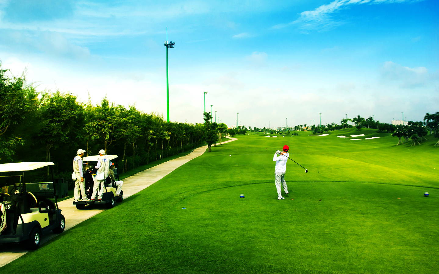 Tee Box, Tan Son Nhat Golf Course, Ho Chi Minh, Vietnam