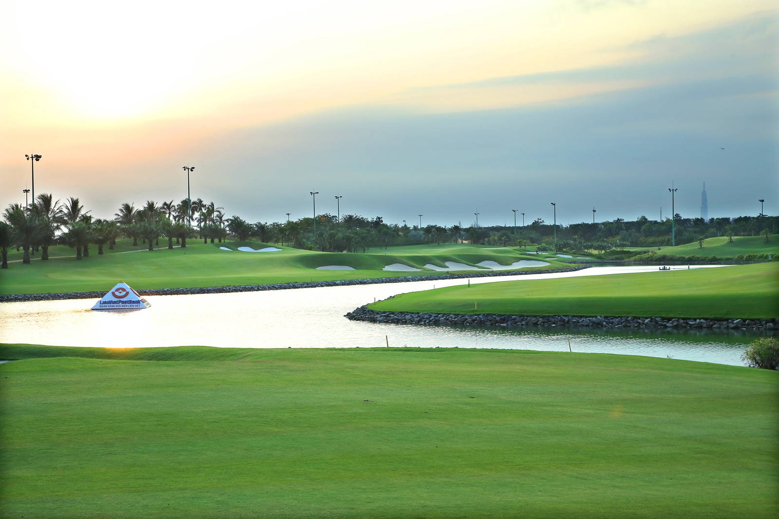 Water Hazard, Tan Son Nhat Golf Course, Ho Chi Minh, Vietnam