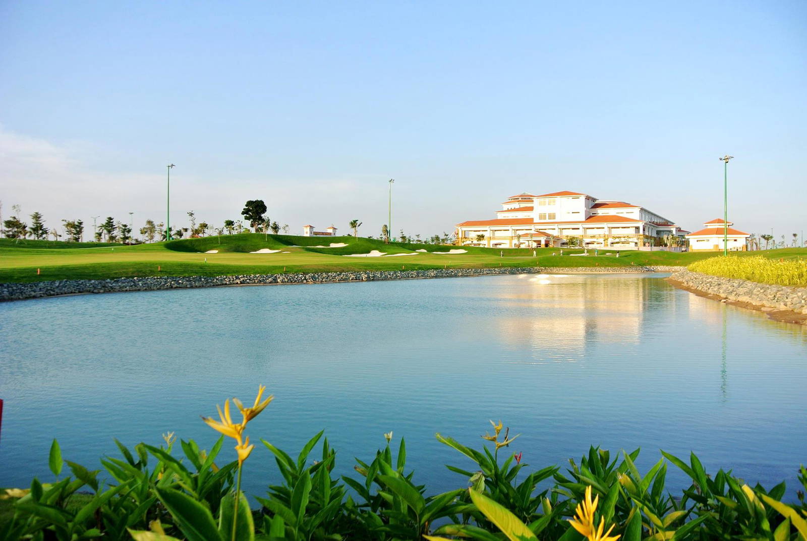 Water Hazard, Tan Son Nhat Golf Course, Ho Chi Minh, Vietnam