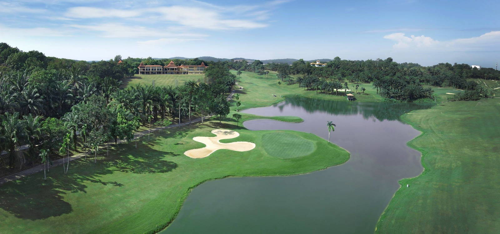Aerial View, Tasik Puteri Golf & Country Club, Kuala Lumpur, Malaysia