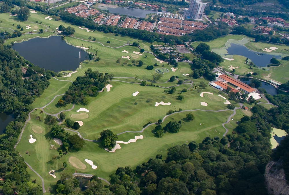 Aerial View, Templer Park Country Club, Kuala Lumpur, Malaysia