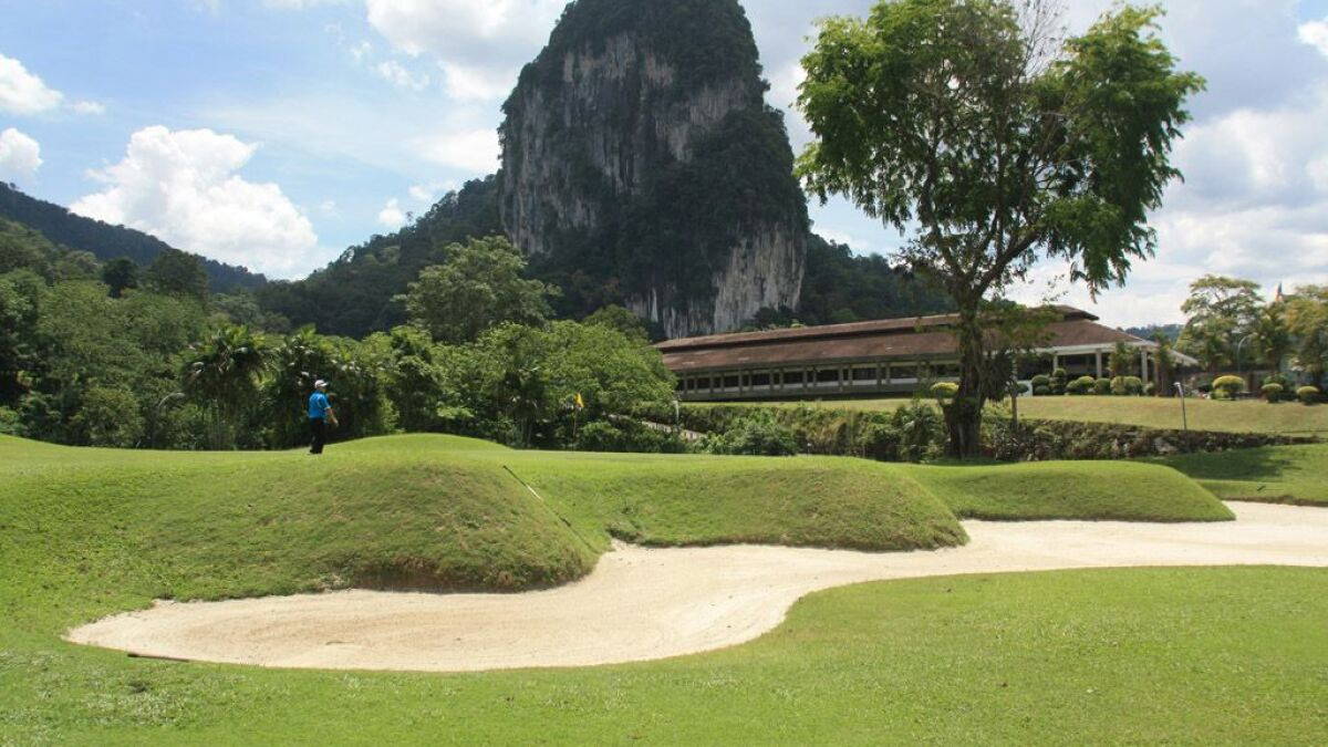 Green, Bunker, Templer Park Country Club, Kuala Lumpur, Malaysia