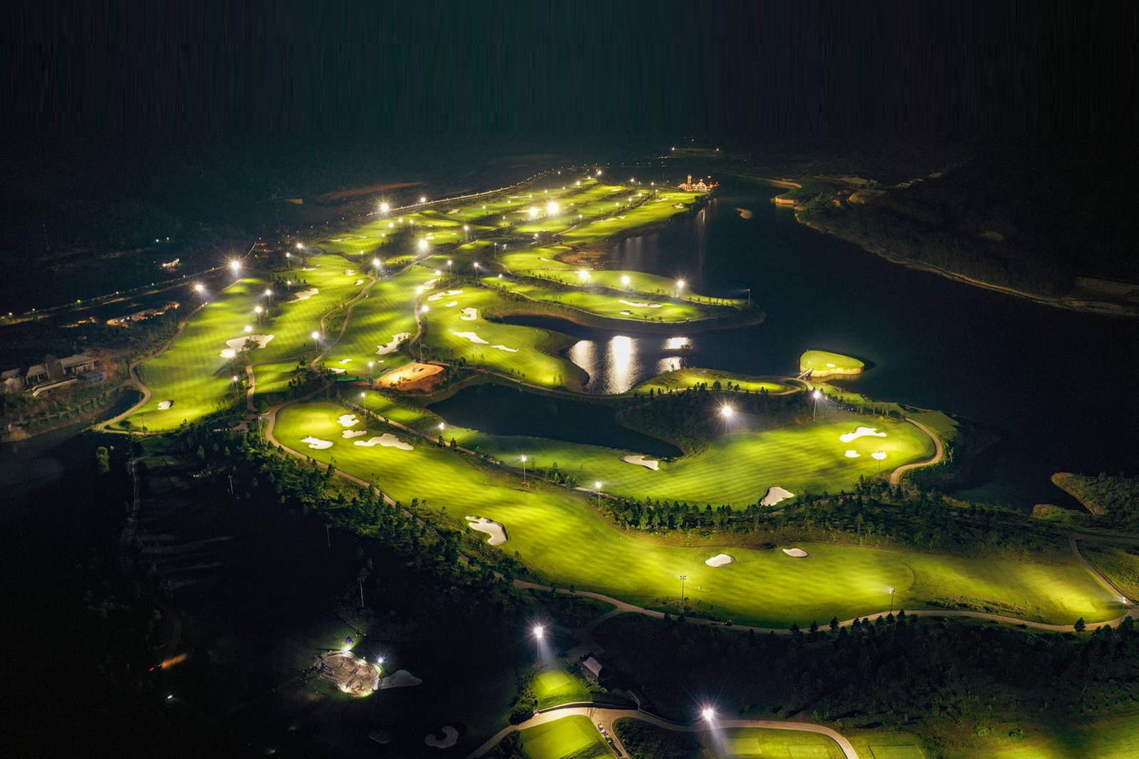 Aerial View, Thanh Lanh Golf Resort, Hanoi, Vietnam