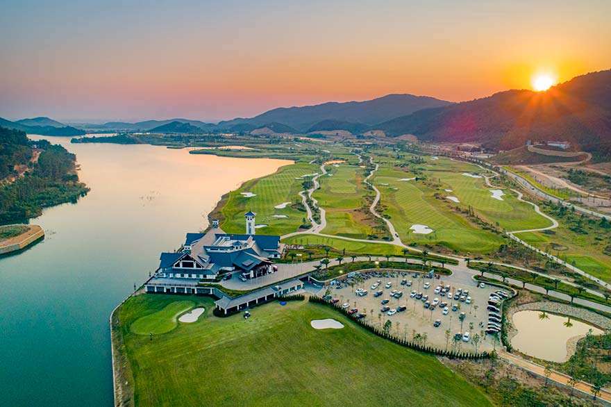 Aerial View, Thanh Lanh Golf Resort, Hanoi, Vietnam