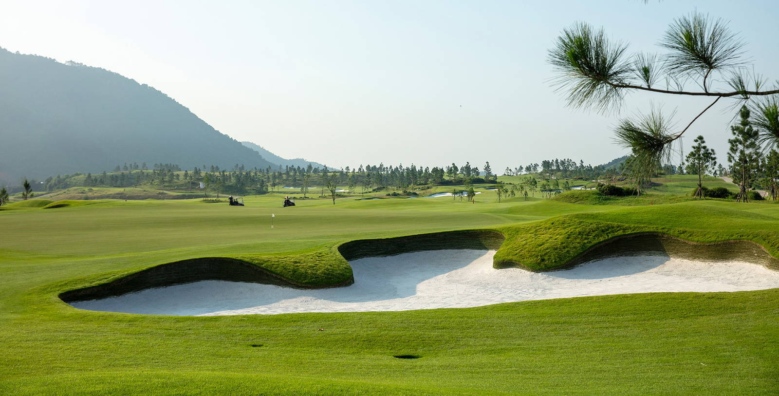 Green, Bunker, Thanh Lanh Golf Resort, Hanoi, Vietnam