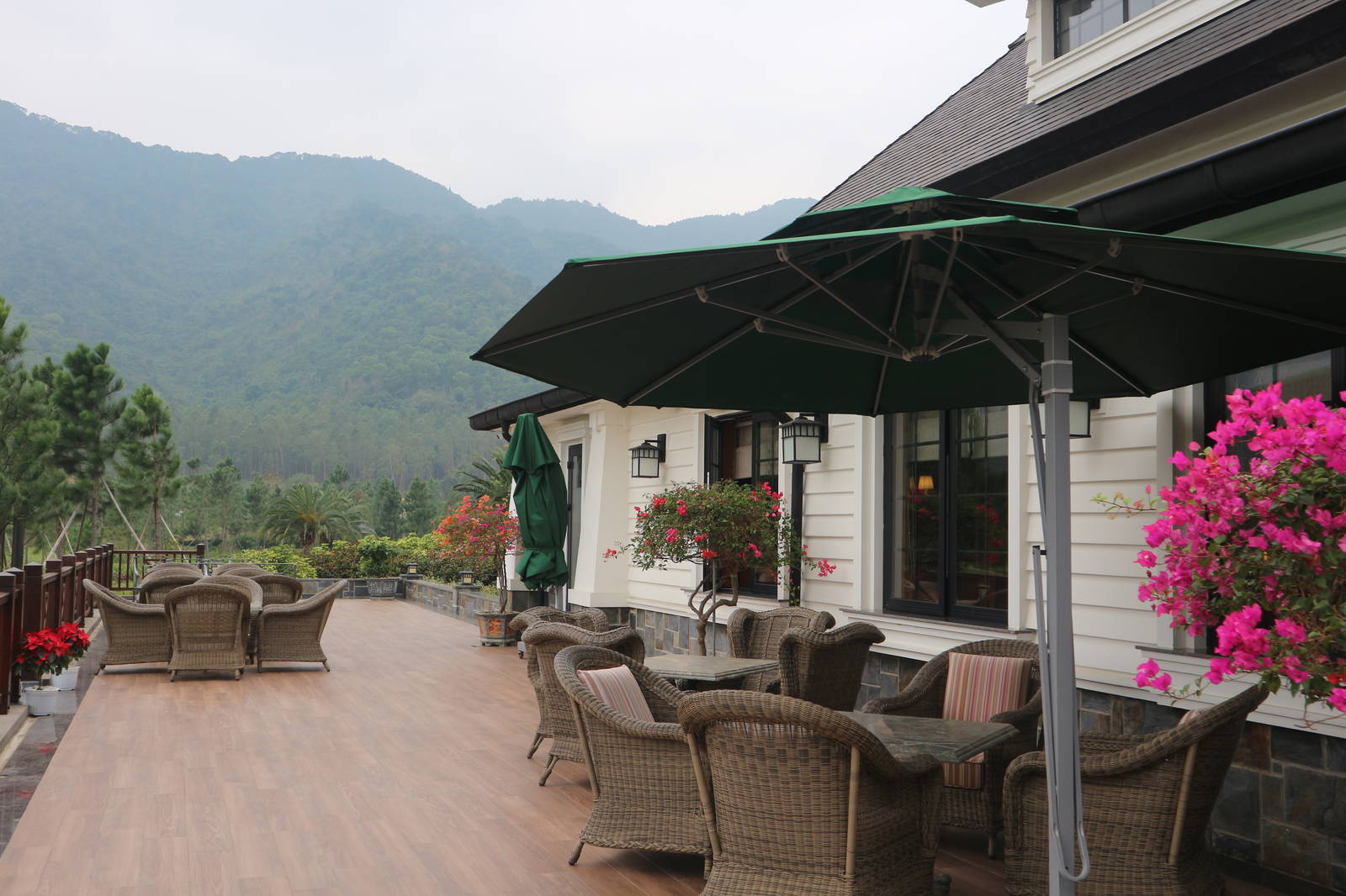 Terrace, Thanh Lanh Valley Golf Resort, Hanoi, Vietnam