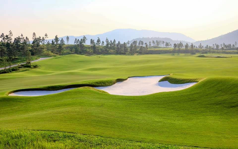 Fairway, Bunker, Thanh Lanh Golf Resort, Hanoi, Vietnam