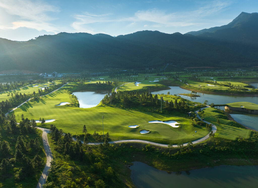 Aerial View, Thanh Lanh Golf Resort, Hanoi, Vietnam