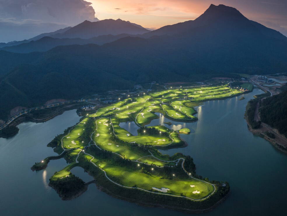 Aerial View, Thanh Lanh Golf Resort, Hanoi, Vietnam