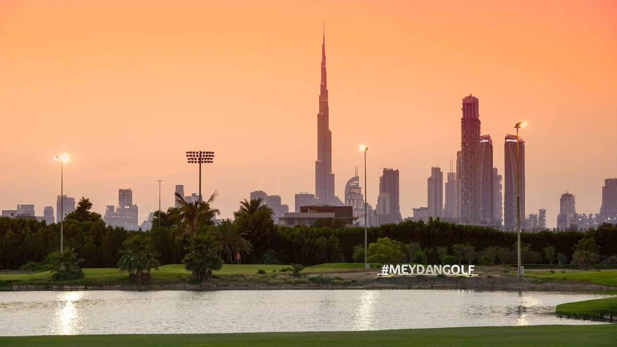 Water Hazard, The Track, Meydan Golf, Dubai, United Arab Emirates