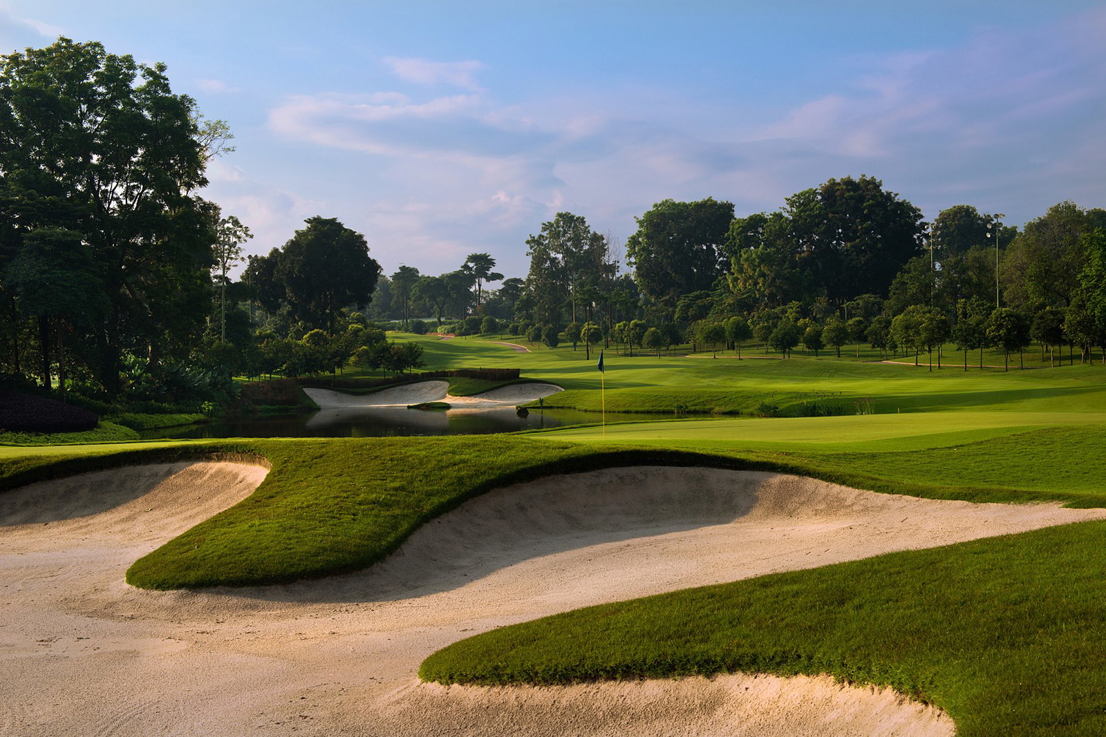 Green, Bunker, Kuala Lumpur Golf & Country Club (East Course), Kuala Lumpur, Malaysia
