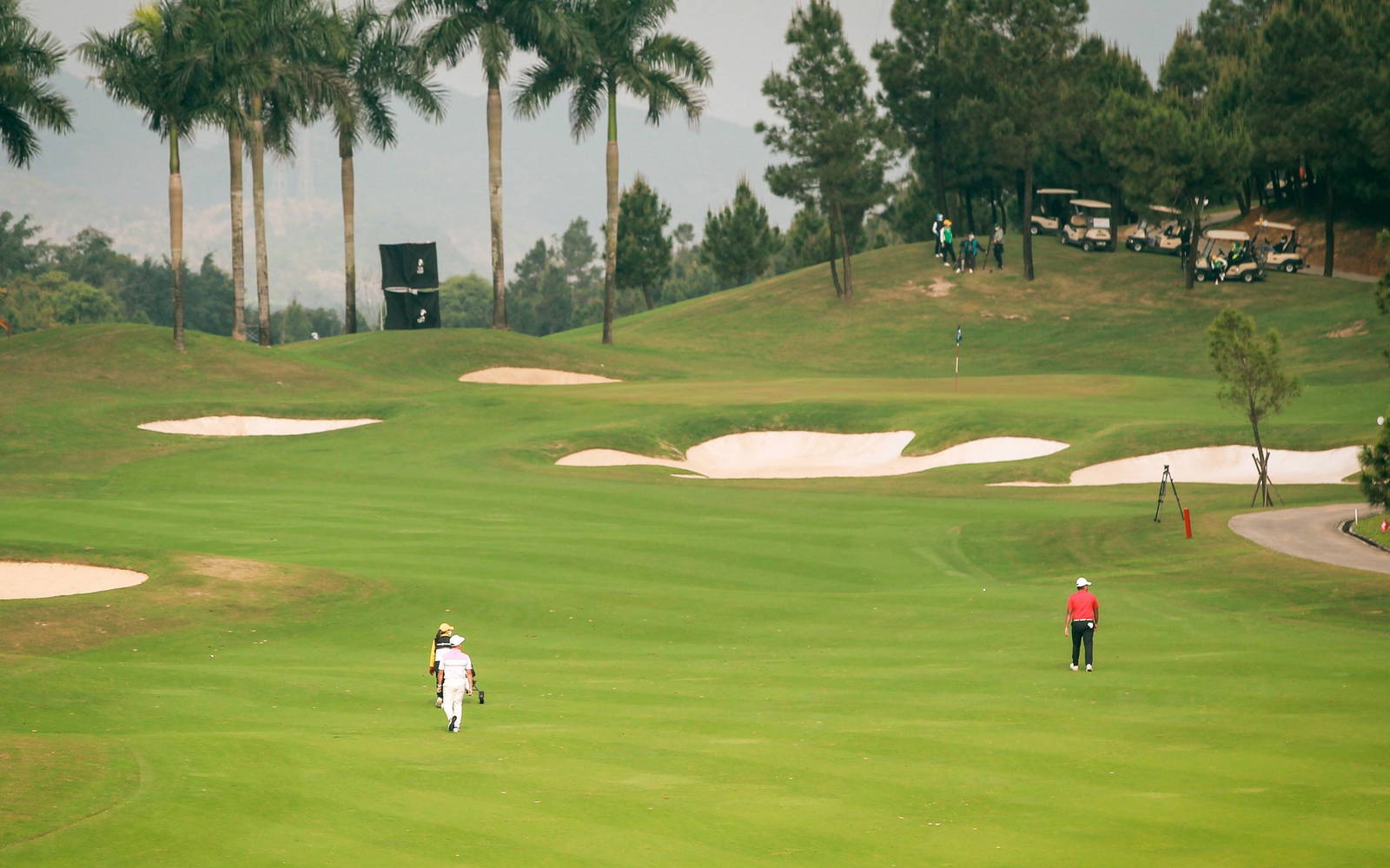 Approach, Trang An Golf & Country Club, Hanoi, Vietnam